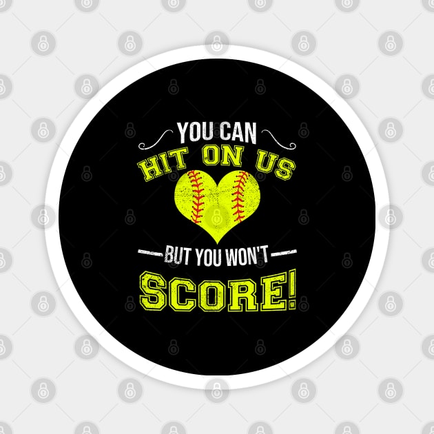 Softball Saying For Pitcher and Catcher Magnet by tobzz